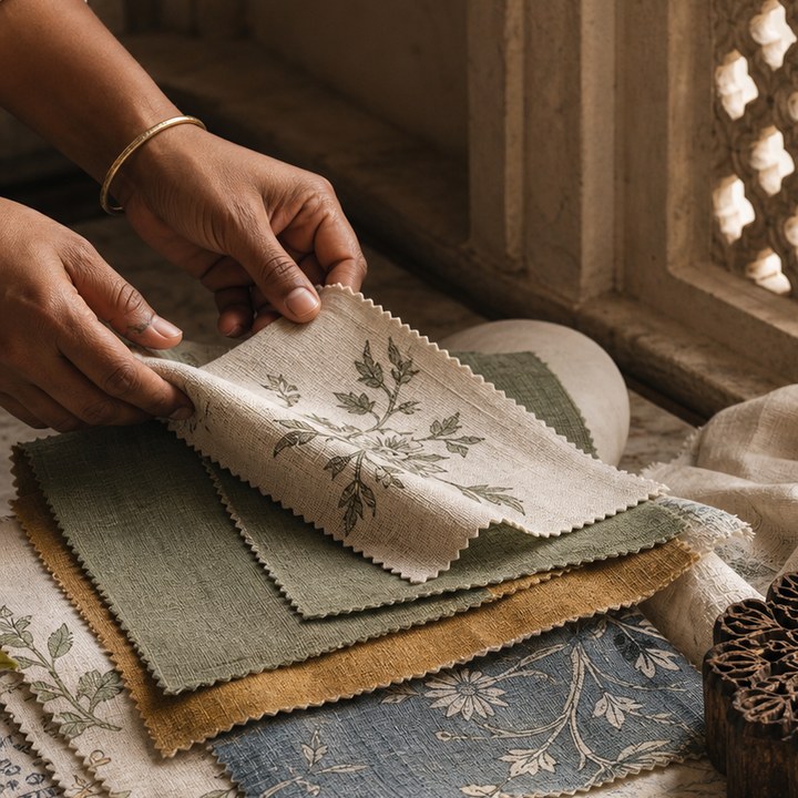 Maison Jai textile moment